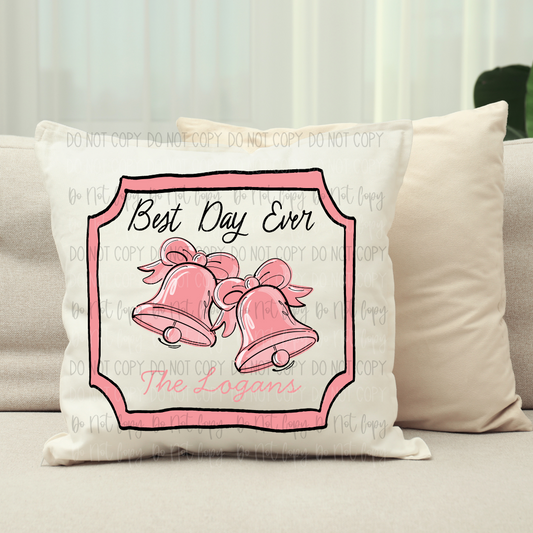 *Best Day Ever Wedding Custom DTF Transfer