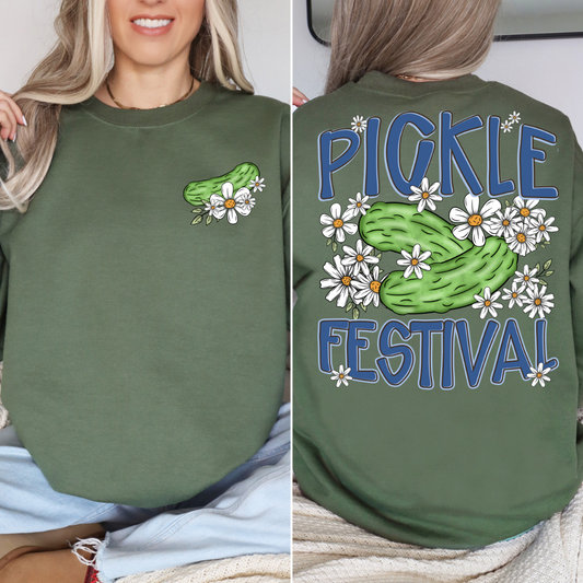 Summer Festival Front Back DTF Transfer