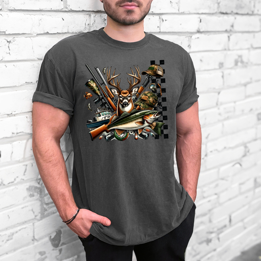 Hunting Collage DTF Transfer