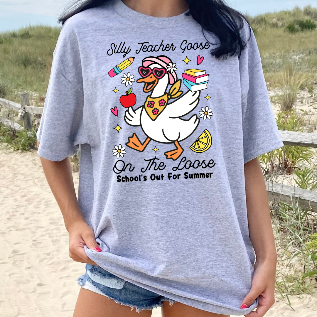 Teacher Goose DTF Transfer