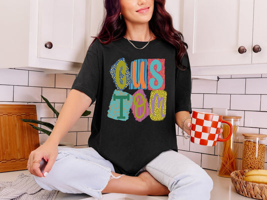 Eclectic Custom Alpha DTF Transfer