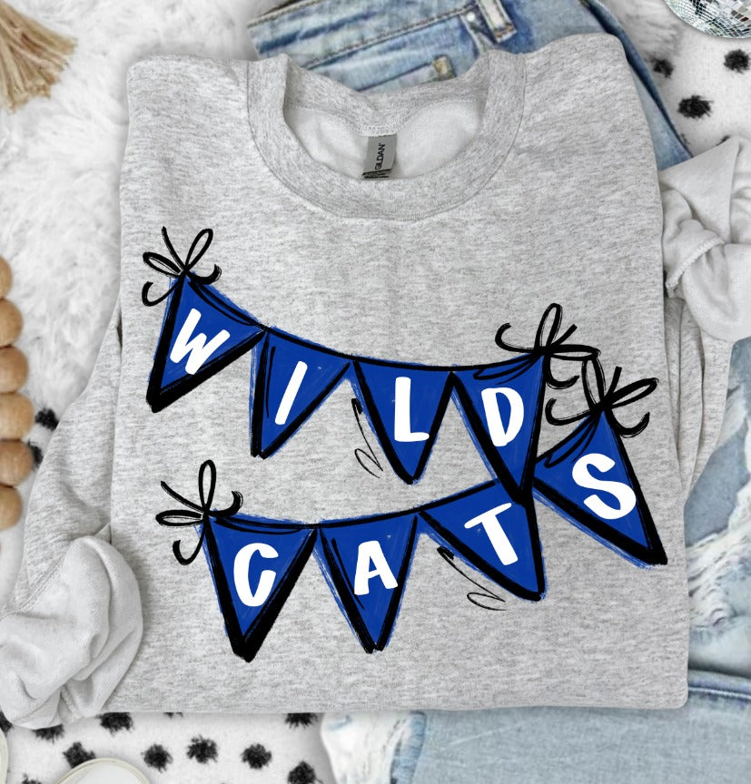 Mascot Pennant DTF Transfer