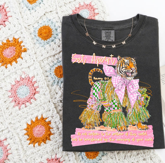 Romans 12:2 Tiger DTF Transfer