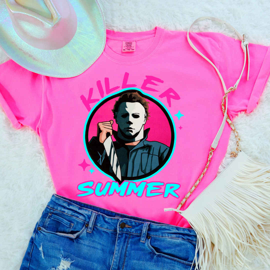 Killer Summer Knife Guy DTF Transfer