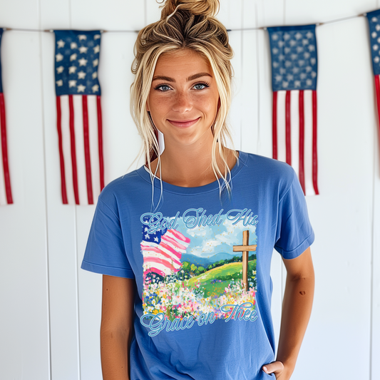 God Shed His Grace On Thee DTF Transfer