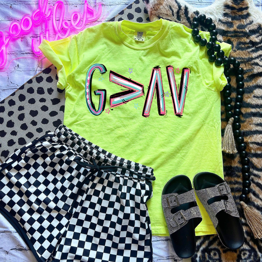 God Is Greater Than The Highs and The Lows DTF Transfer