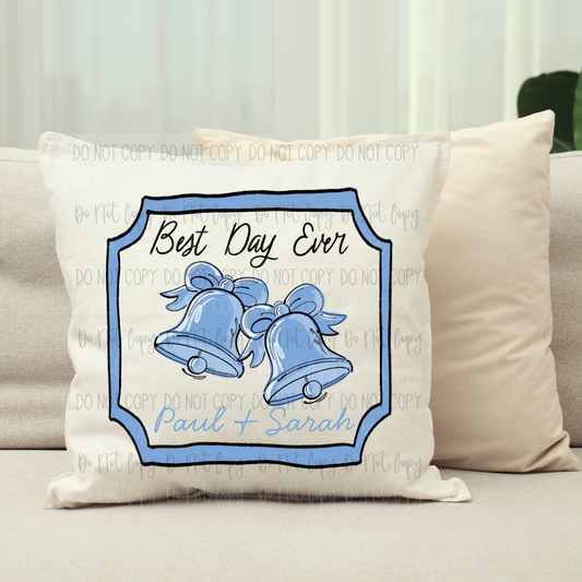 *Best Day Ever Wedding Custom DTF Transfer