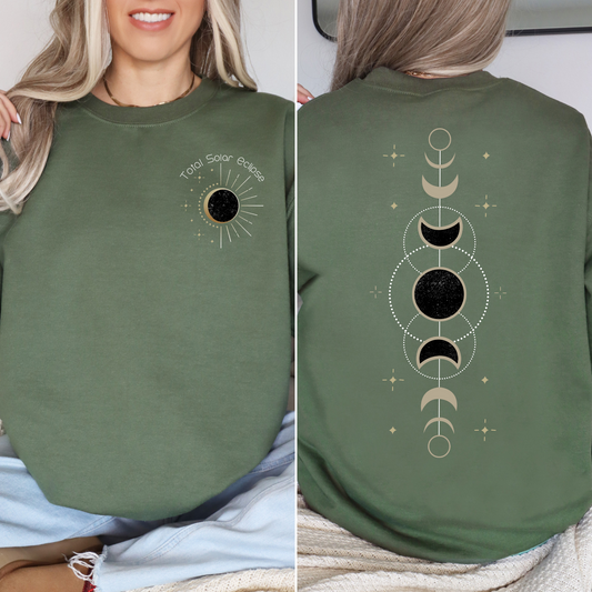 Total Solar Eclipse Gold DTF