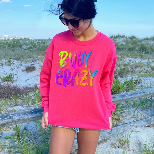 Buoy Crazy DTF Transfer