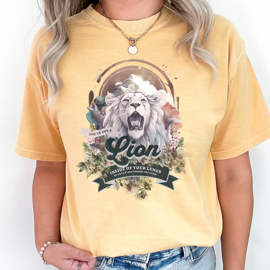 Lion In Your Lungs DTF
