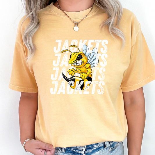 Jackets Stacked w/ New Mascot DTF