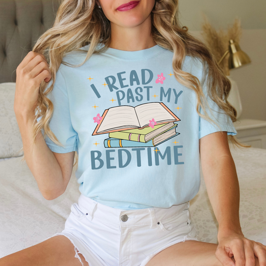 I Read Past My Bedtime DTF Transfer