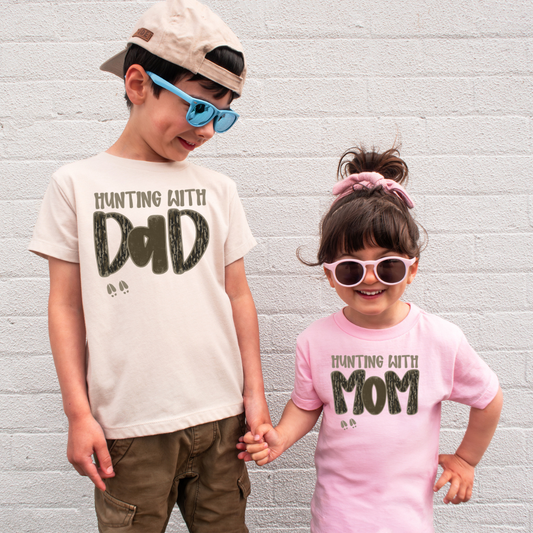 Hunting with Mom/Dad DTF Transfer