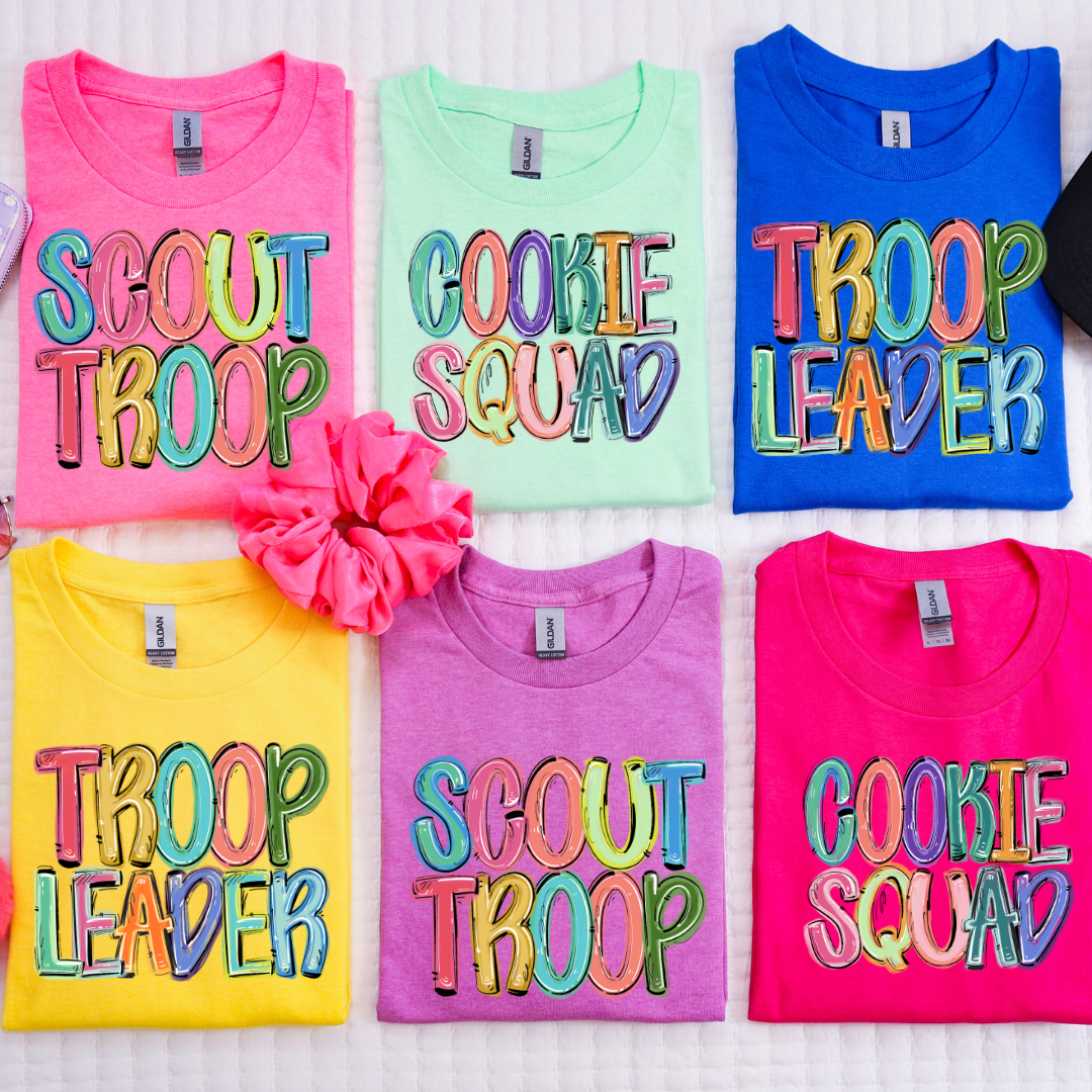 Scout Troop Leader DTF Transfer