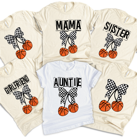 Basketball Cherries DTF Transfer