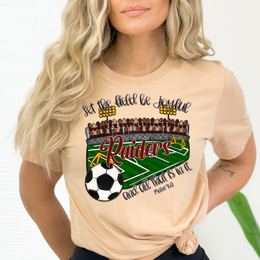 Let The Field Be Joyful DTF Transfer