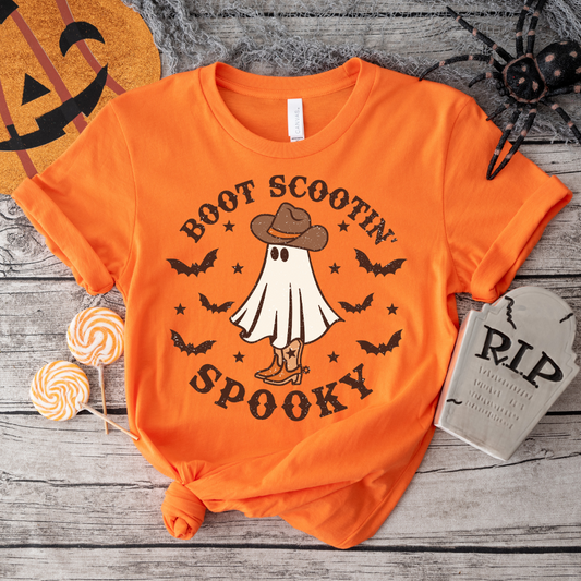 Boot Scootin Spooky DTF Transfer