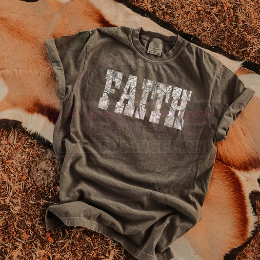 Camo Faith DTF Transfer