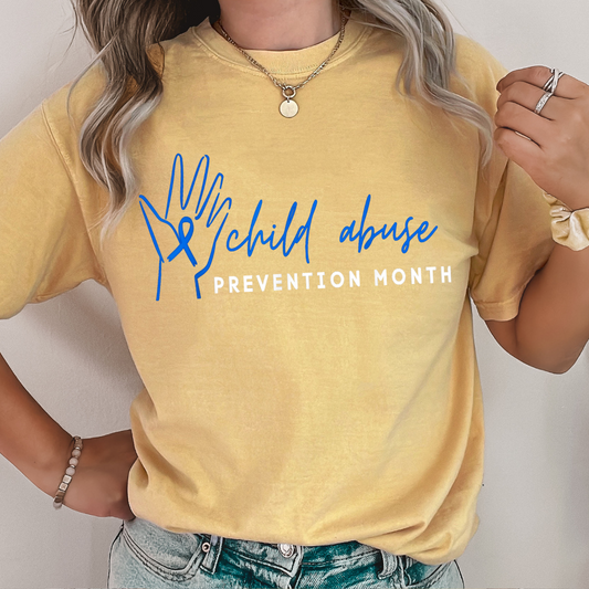 Hand Child Abuse Prevention Month DTF