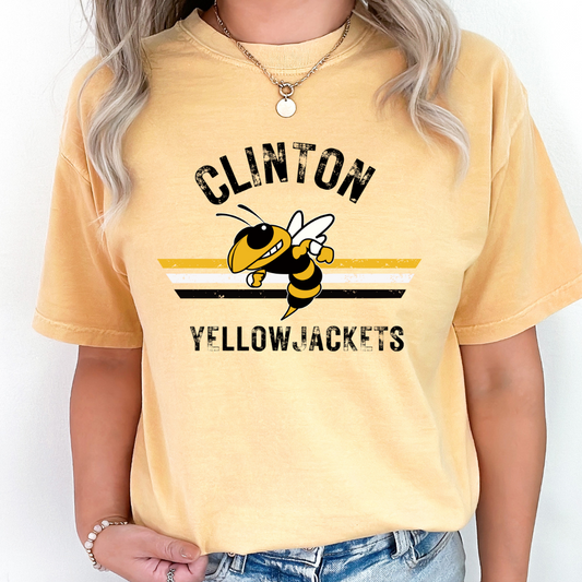 Clinton Yellow Jackets DTF