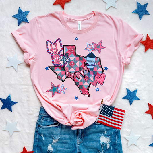 *Home States Custom Pennant DTF Transfer