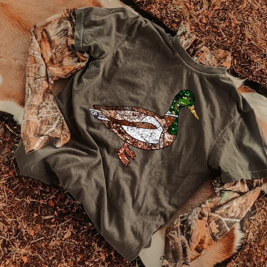 Sequin Duck DTF Transfer