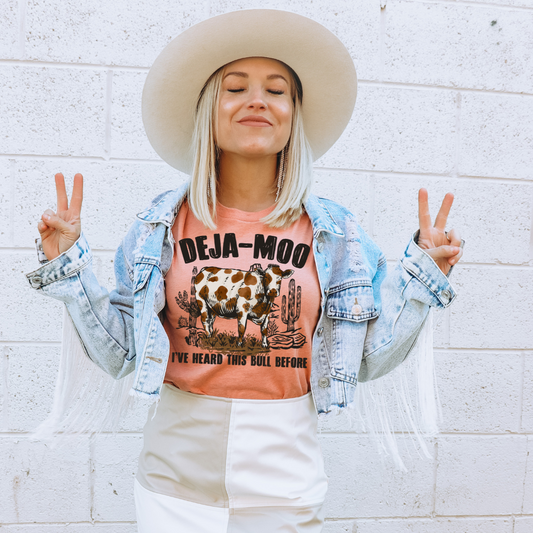 Deja Moo DTF Transfer