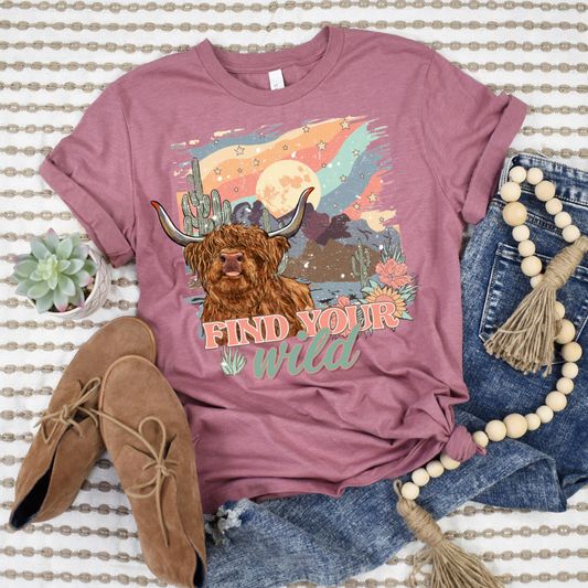 Find Your Wild DTF Transfer