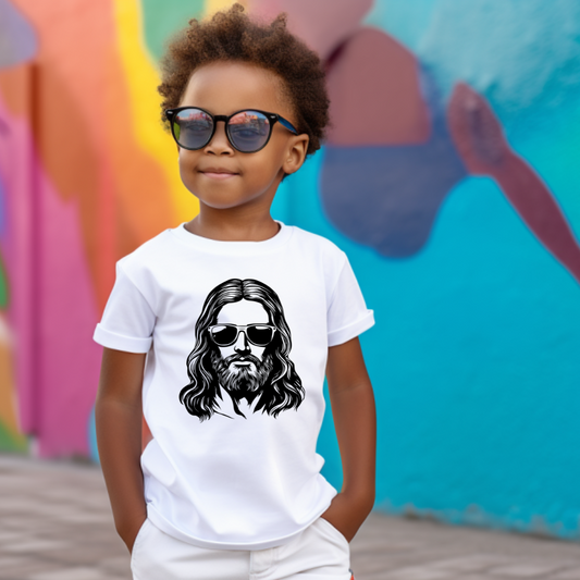 Sunglasses Jesus DTF Transfer