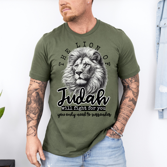 The Lion Of Judah DTF Transfer