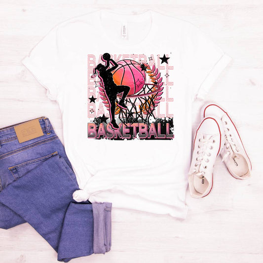 Basketball Pink DTF