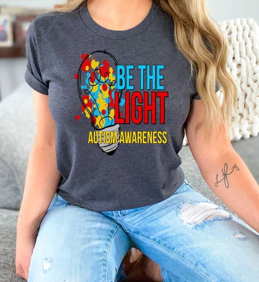 Be The Light Autism DTF