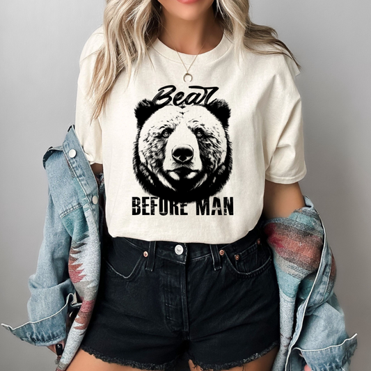 Bear Before Man DTF