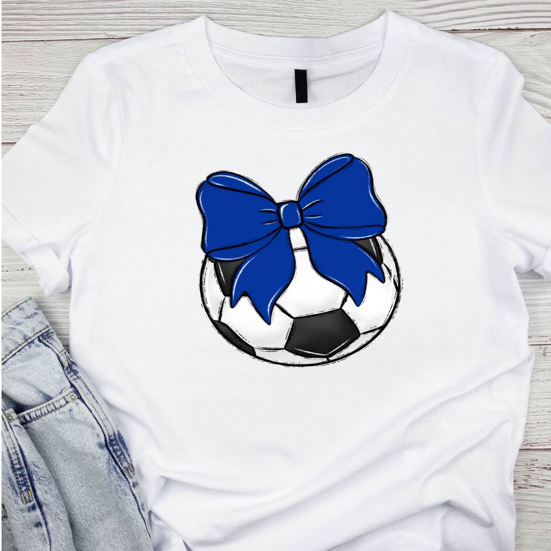 Bows And Balls Soccer Royal