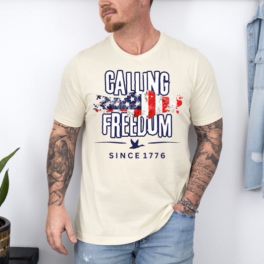 Calling Freedom Duck DTF