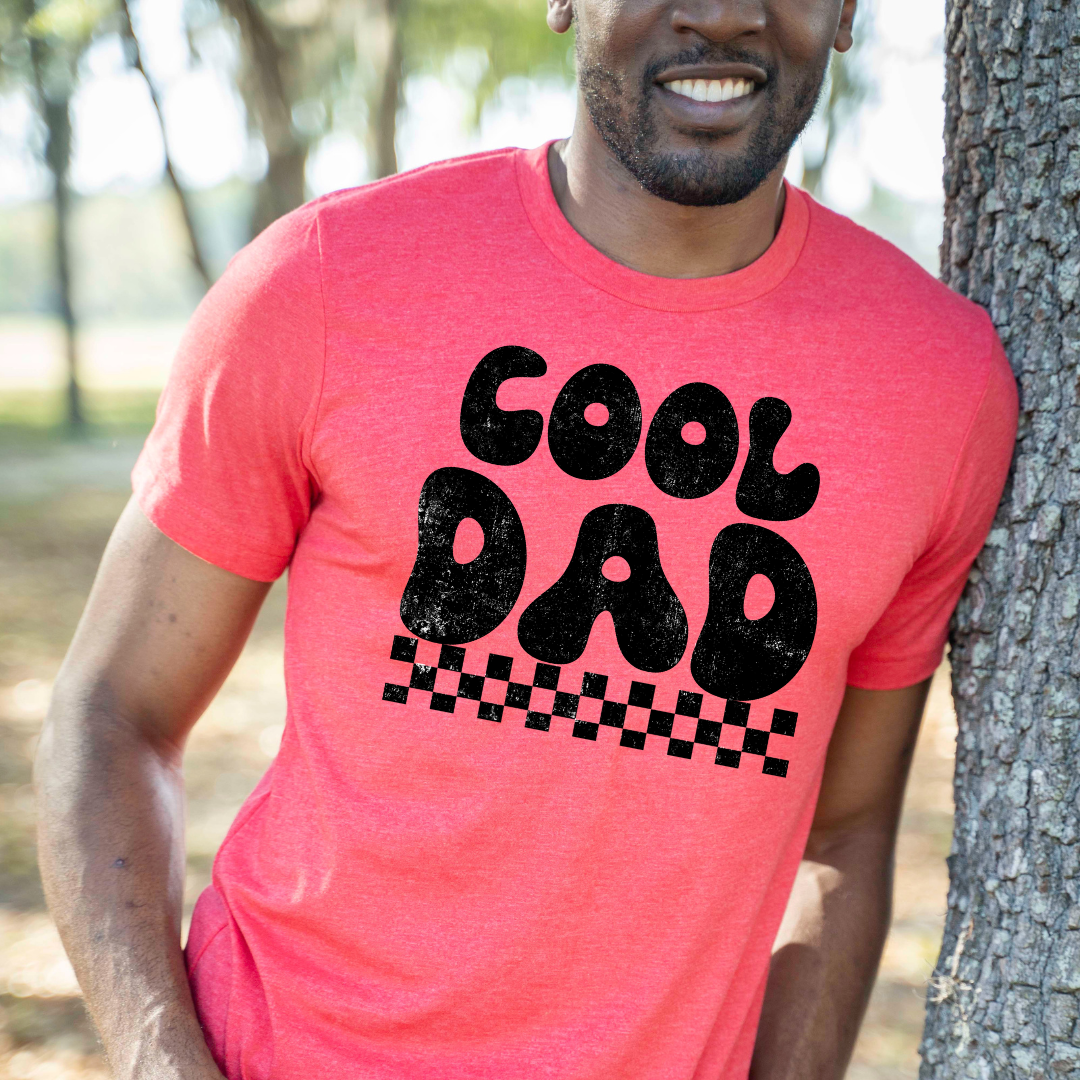 Cool Dad Black DTF