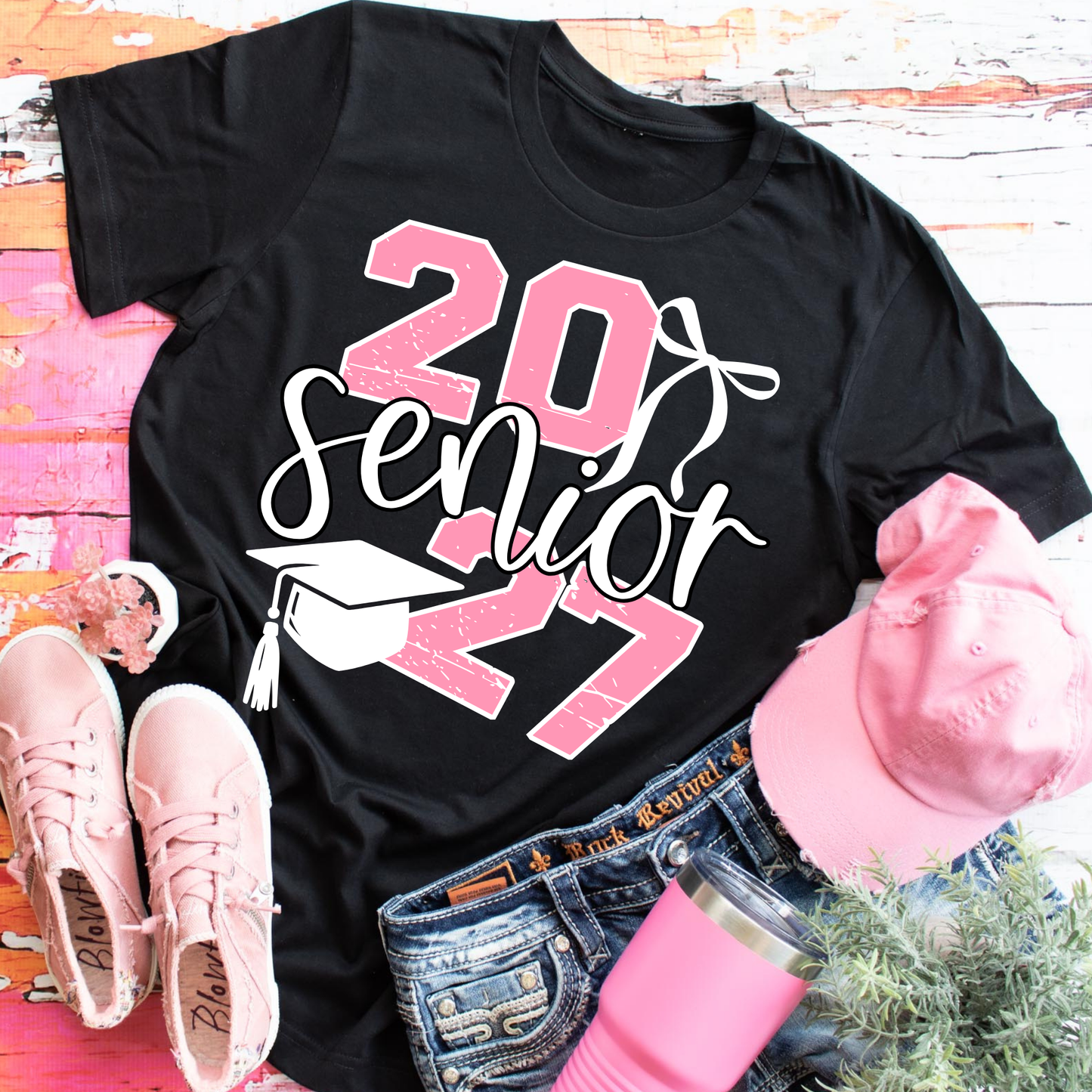 Senior 2027 DTF Transfer ~ Choose Your Color