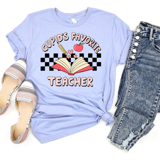 Cupids Favorite Teacher DTF Transfer