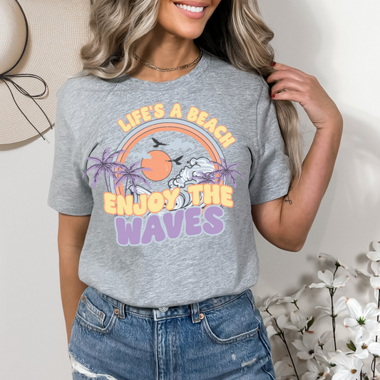 Enjoy The Waves DTF Transfer