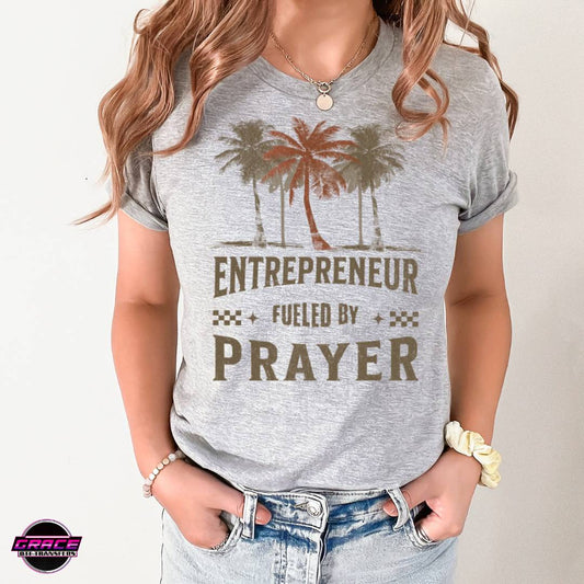 Entrepreneur Fueled By Prayer Dark DTF