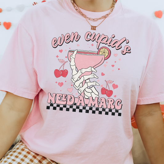 Even Cupid Needs A Marg DTF Transfer