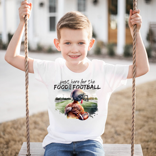 Food And Football Duck DTF