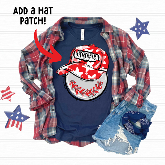 *Custom Play Ball Sporty Smiles DTF Transfer