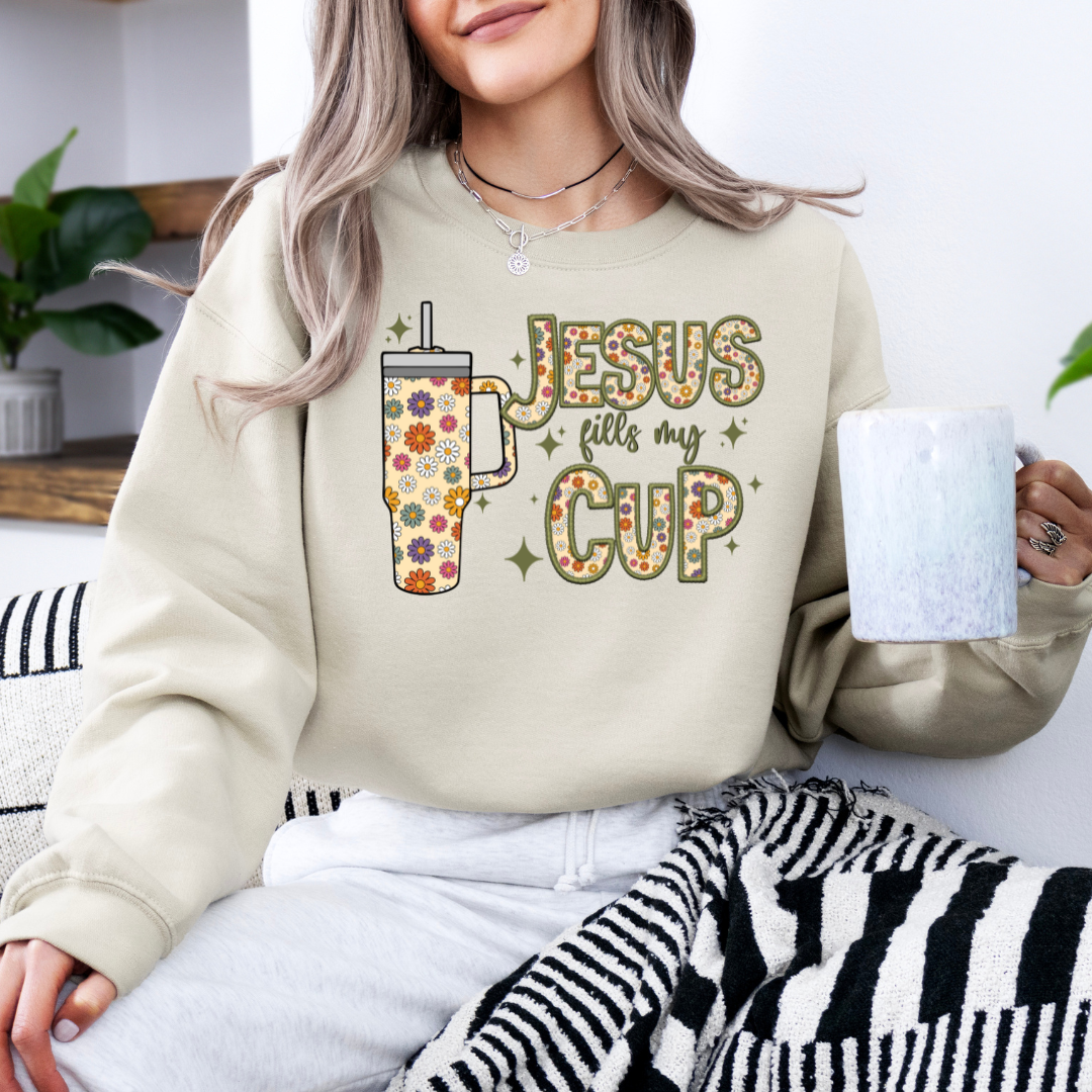 Jesus Fills My Cup DTF