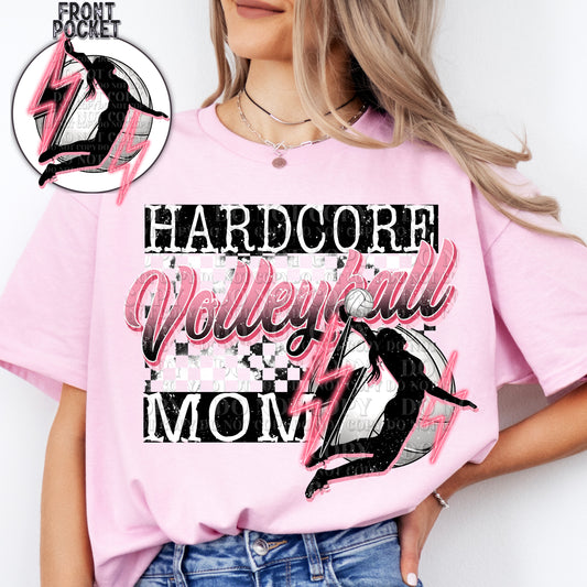 Hardcore Volleyball Mom