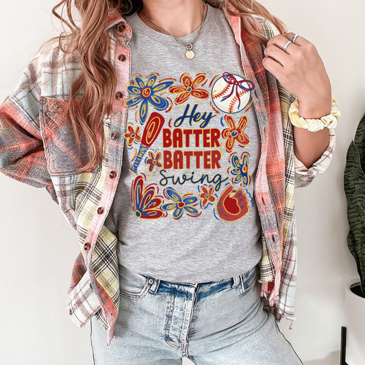 Hey Batter Batter DTF Transfer