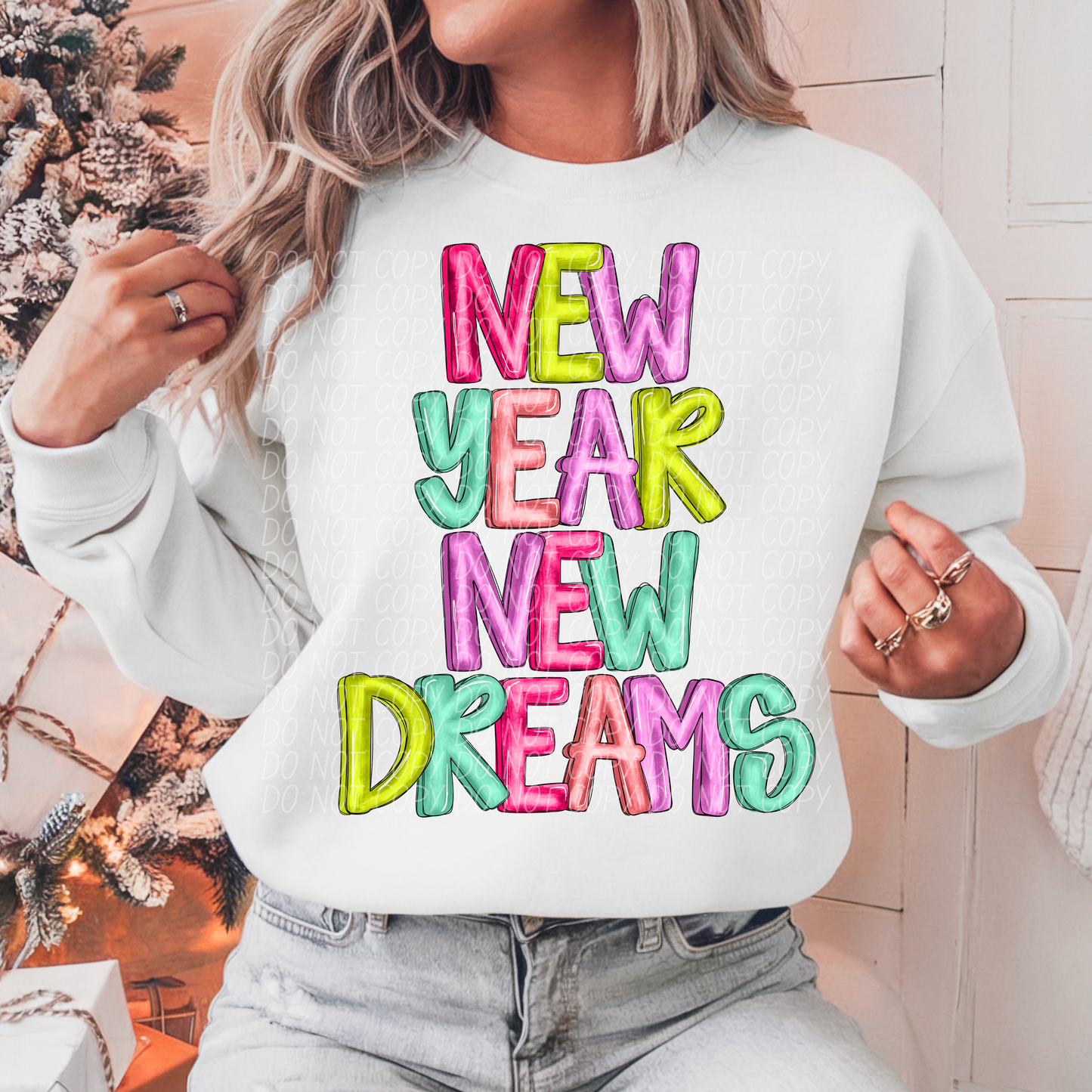 New Year New Dreams DTF