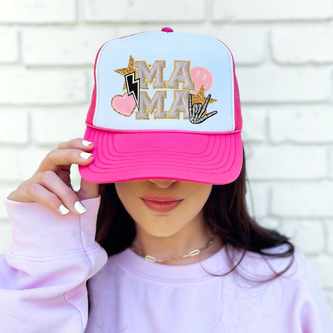 Mama Hat Patch DTF