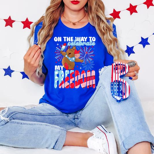 On The Way To Celebrate Freedom DTF