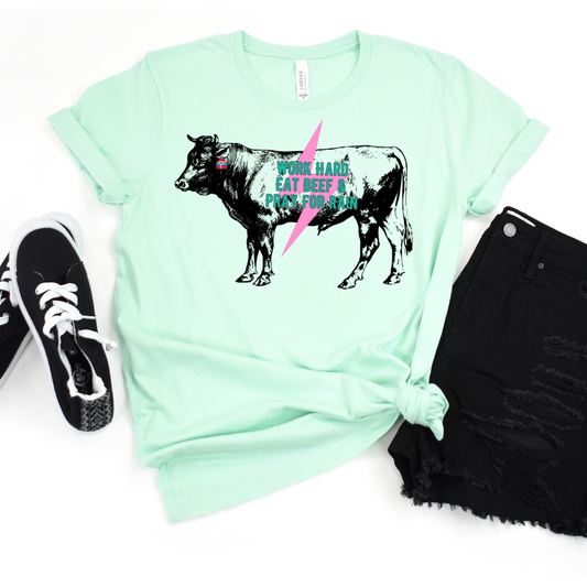 Pray For Rain DTF Transfer